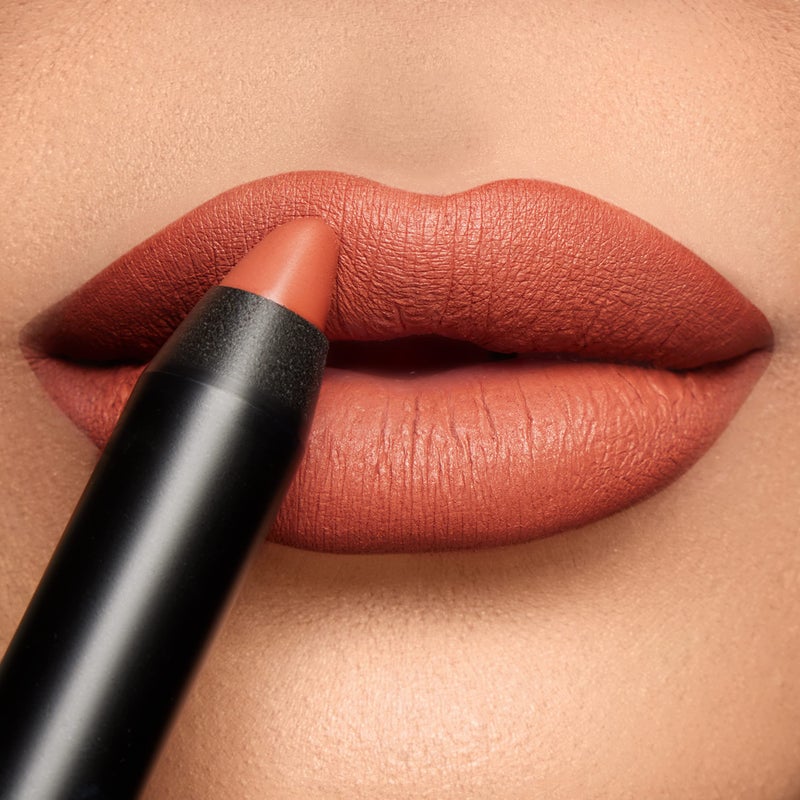 K7L Nude Brown Lipstick Crayon - Matte - Pinkrylic - Image 1